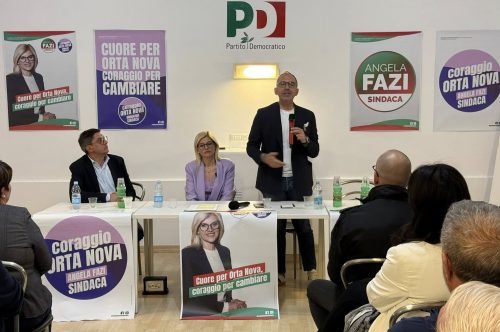 ORTA NOVA, ANGELA FAZI IN CORSA PER IL VOTO DEL 25 E 26 MAGGIO: “CUORE E CORAGGIO PER CAMBIARE LA CITTÀ”