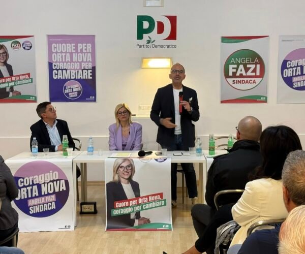 ORTA NOVA, ANGELA FAZI IN CORSA PER IL VOTO DEL 25 E 26 MAGGIO: “CUORE E CORAGGIO PER CAMBIARE LA CITTÀ”