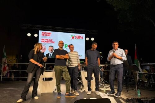 Festa provinciale de L’Unità 2025 a Foggia, diretta incontro tra Piemontese e Decaro