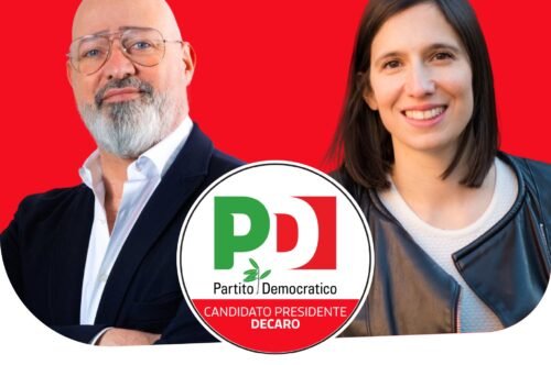 DOMENICA 16 NOVEMBRE ARRIVANO A FOGGIA ELLY SCHLEIN E STEFANO BONACCINI
