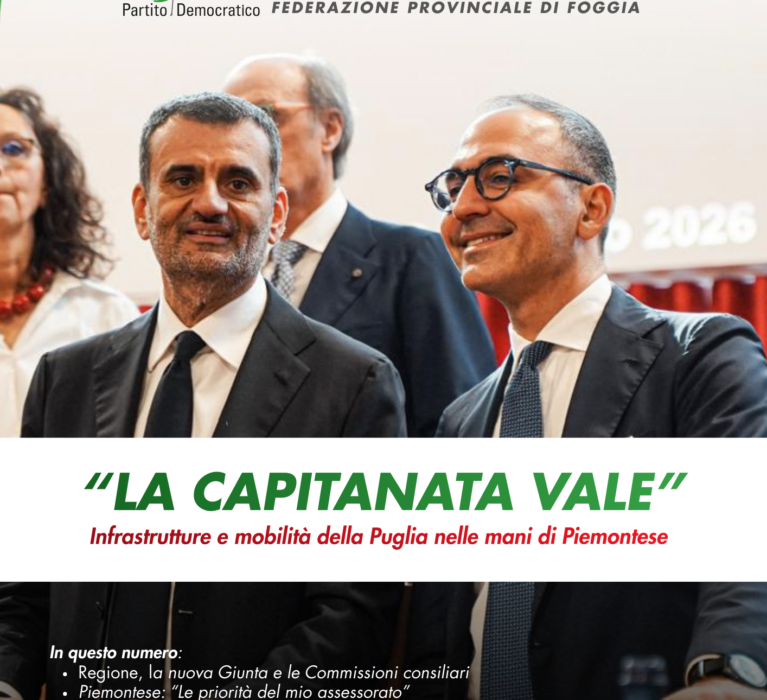 Capitanata Democratica: online il nuovo numero (Gennaio 2026)
